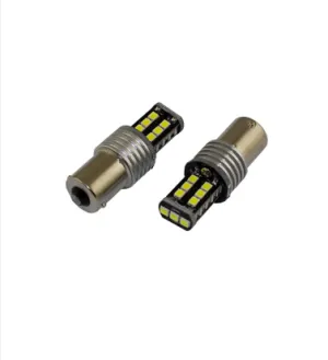Led Ampul 15Smd Çakarlı Beyaz 2'Li Set 12V 632
