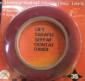 oto uzay uyumlu Çift Taraflı Şeffaf Bant 3S 1Cm X 5M / Yaba05 modelleri DRS Tuning'de. Kaliteli malzeme, hızlı kargo ve güvenli alışverişle hemen inceleyin.