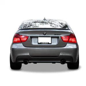 Bmw 3 Serisi 2005-2011 (E90) 335 Sağ-Sol Tek Çıkış Difüzör (Parlak Siyah)