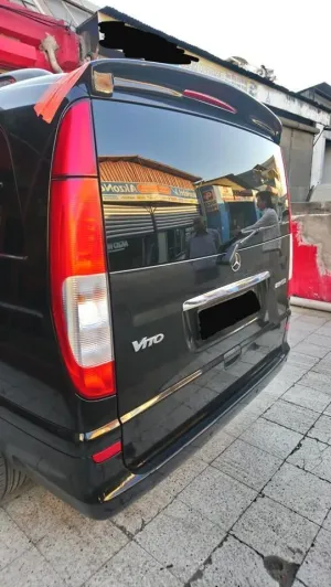 Mercedes Vito Uyumlu Spoiler 2004-2015 Model Arası Boyalı