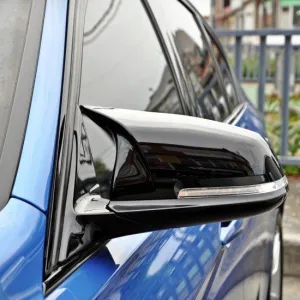 Bmw F20-F22-F30-F32-F33-F36 Uyumlu Yarasa Ayna Kapağı (Parlak Siyah) thumb 1