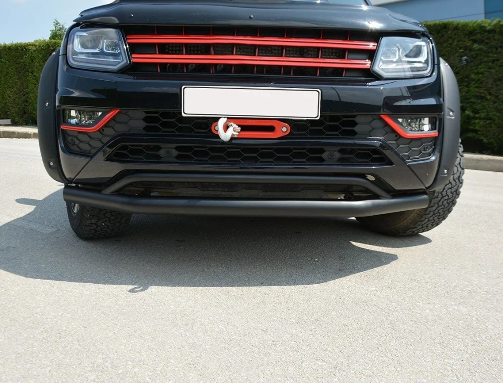Volkswagen Amarok Uyumlu 2016 Sonrası Ön Alt Koruma Siyah PST18