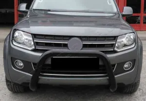 Mitsubishi L200 Uyumlu 2007-2015 Ön Koruma Siyah Pwt22