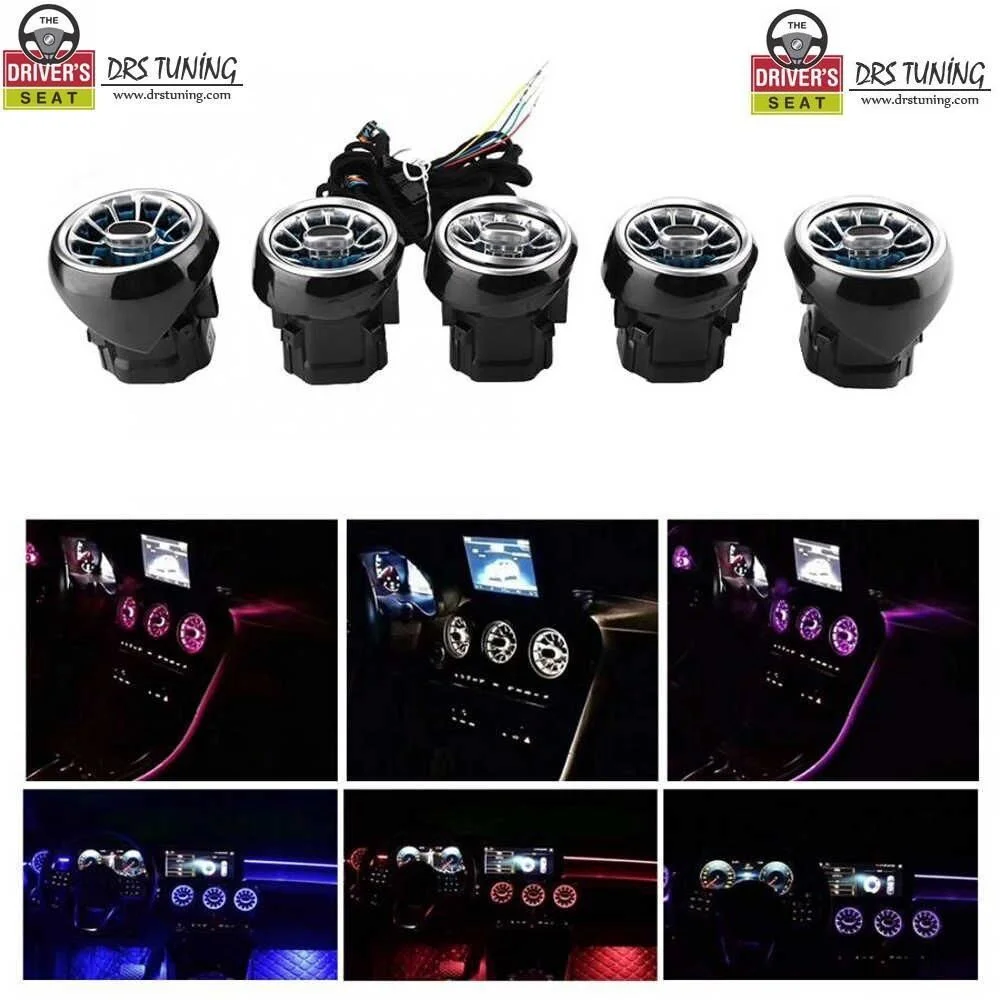 İç Atmosfer Uyumlu Işığı Seti Mercedes C Serisi W205 64 Renk Ledli