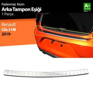 Renault Clio 5 Krom Arka Tampon Eşiği 2019 Ve Üzeri

Ürün ilan başlığında ve resminde belirtildiği gibi gönderilecektir.
Ürün siparişi verirken ilan başlığı ve 