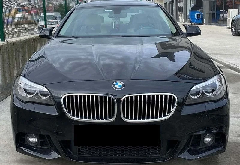 Bmw 5 Uyumlu Serisi F10 2013-2016 Lci Batman Yarasa Ayna Kapağı (Parlak Siyah)