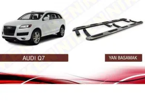 Audi Q7 Uyumlu Yan Basamak Marşpiyel Koruma Oem 2006 / 2015 Drs 4X4DRS Tuning kalitesiyle tanışın! Özel olarak Audi  model araçlar için üretilen bu ürün, otomob