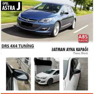 Opel Astra 2009-2015 (J) uyumlu J (2009-2015) Sedan Batman Yarasa Ayna Kapağı (Parlak Siyah) modelleri DRS Tuning'de. Kaliteli malzeme, hızlı kargo ve güvenli