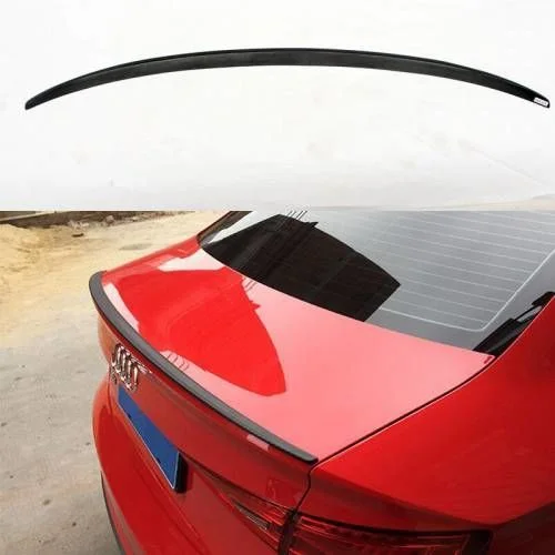 Audi A3 Uyumlu Spoiler Sedan Parlak Siyah Boyalı