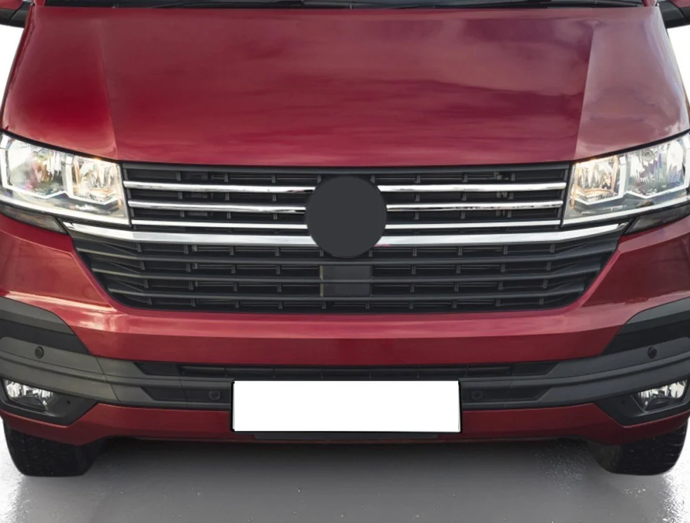 Volkswagen T6.1 Uyumlu Transporter Krom Ön Panjur 4 Parça 2020 Ve Sonrası