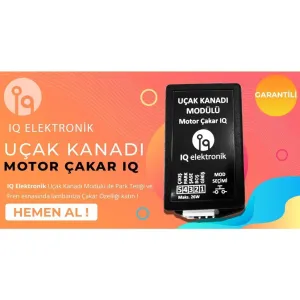 İq Uçak Uyumlu Kanadı Motor Çakar & F1 Çakar Tek Modül 2İn1DRS Tuning kalitesiyle tanışın! Özel olarak Universal  model araçlar için üretilen bu ürün, otomobili