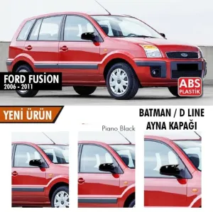 Ford Fusion 2002-2012 (JU2) uyumlu (2006-2011) Batman Yarasa Ayna Kapağı (Parlak Siyah) modelleri DRS Tuning'de. Kaliteli malzeme, hızlı kargo ve güvenli