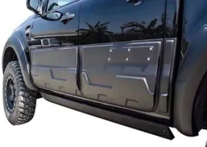 Ford Ranger Uyumlu Kapı Koruma Kaplaması 2012-2019 Modellere UyumluDRS Tuning kalitesiyle tanışın! Özel olarak Ford  model araçlar için üretilen bu ürün, otomob