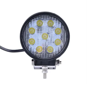 Yuvarlak Çalışma Uyumlu Ve Sis Lambası 9 Led 310