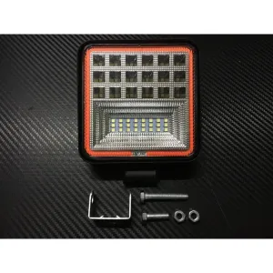 Off Road Uyumlu Sis Farı Angelli Sis Lambası 44 Led Kare 45627 Volt Pwr