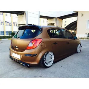 Opel Corsa 2006-2014 (D) uyumlu D Spoiler -2007 Parlak Siyah Boyalı modelleri DRS Tuning'de. Kaliteli malzeme, hızlı kargo ve güvenli alışverişle hemen