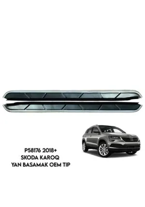 Skoda Karoq Uyumlu Yan Basamak 2018 -DRS Tuning kalitesiyle tanışın! Özel olarak Skoda  model araçlar için üretilen bu ürün, otomobilinizin hatlarına sportif ve