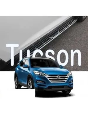 Hyundai Uyumlu Tucson 2015-2020 Yan Basamak Kare Tip Sıde Step Square Style İthal
