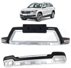 Skoda Kodiaq Uyumlu -2017 Ön Arka Tampon Koruyucu Koruma DifüzörDRS Tuning kalitesiyle tanışın! Özel olarak Skoda  model araçlar için üretilen bu ürün, otomobil