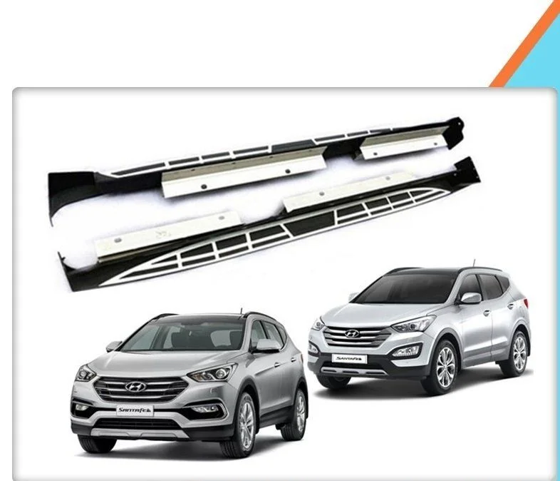 Hyundai Ix45 Uyumlu -2010 Yan Basamak Koruma Side Step Square Style