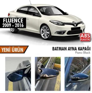 Renault Fluence 2009-2020 (L38) uyumlu (2009-2016) Batman Yarasa Ayna Kapağı (Piano Black) modelleri DRS Tuning'de. Kaliteli malzeme, hızlı kargo ve güvenli