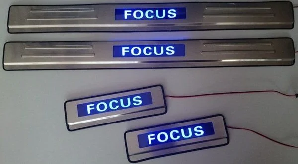 Ford Focus Uyumlu Işıklı Kapı Eşiği 2012-2015 Model