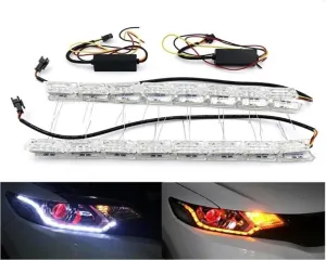 oto uzay uyumlu Far İçi Sinyalli Kayar LED Su Geçirmez - 2 Renk Drs modelleri DRS Tuning'de. Kaliteli malzeme, hızlı kargo ve güvenli alışverişle hemen