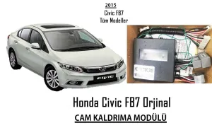 Honda Civic Uyumlu Fb7 2015 Model Cam Kaldırma ModülüDRS Tuning kalitesiyle tanışın! Özel olarak Honda  model araçlar için üretilen bu ürün, otomobilinizin hatl