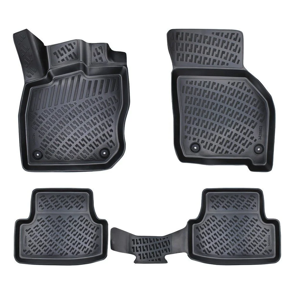Rizline Volkswagen Uyumlu Golf 8 Otomatik Vites 3D Havuzlu Paspas