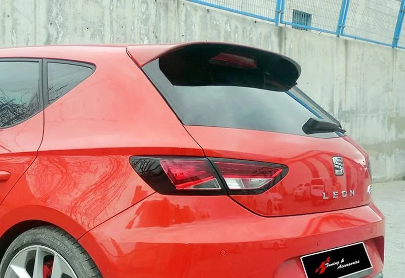 Seat Leon Uyumlu Mk3 Spoiler Çıtası İthal Ürün Sağ + Sol