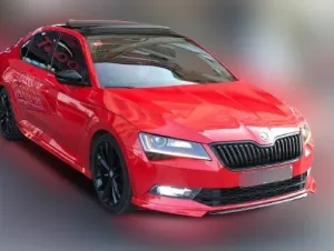 Skoda Süper Uyumlu B 2016-2019 (3V) Ön Tampon Eki