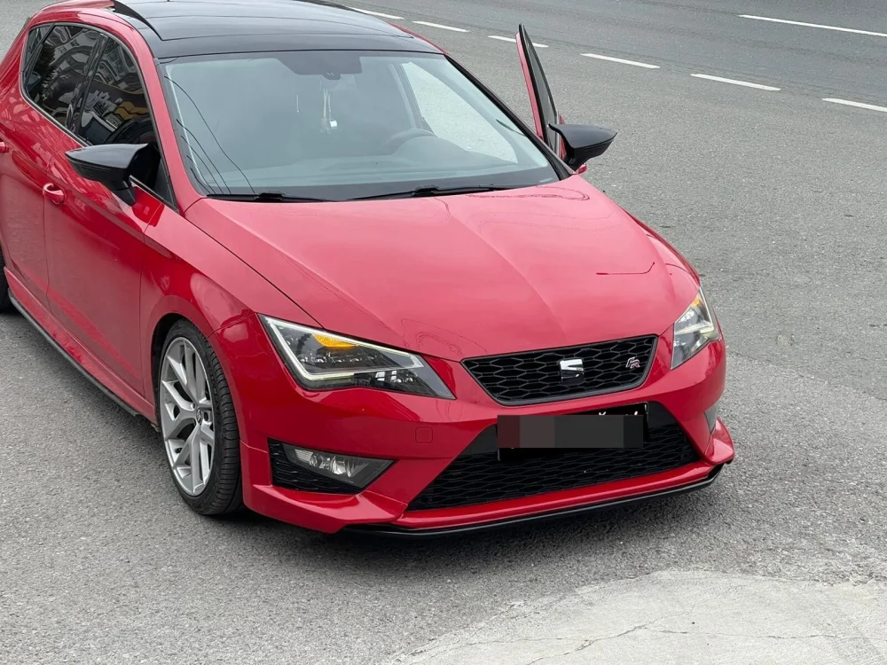 Seat Leon Uyumlu Ön Tampon Eki Fr Kasa 2013-2018 Model Arası