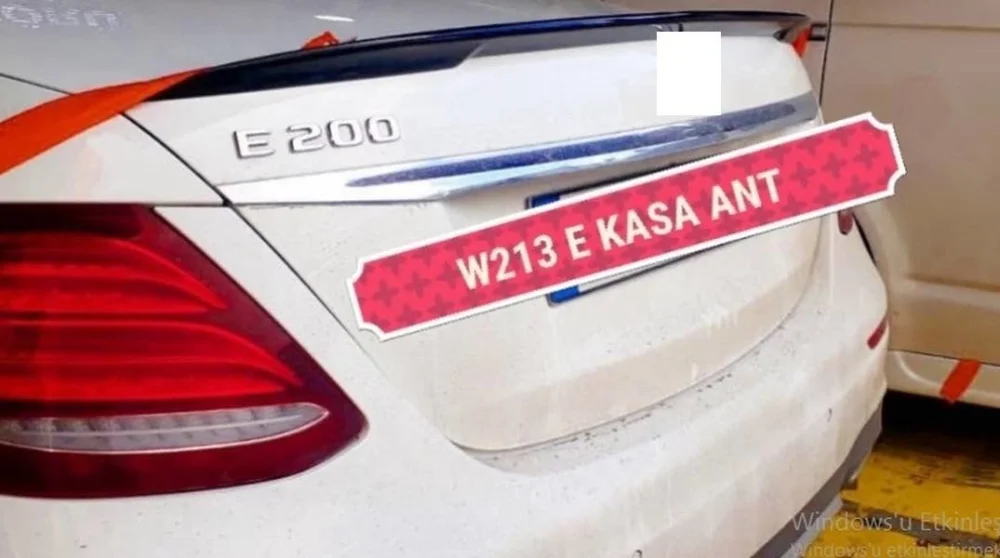 Mercedes E Uyumlu Serisi W213 Spoiler -2016