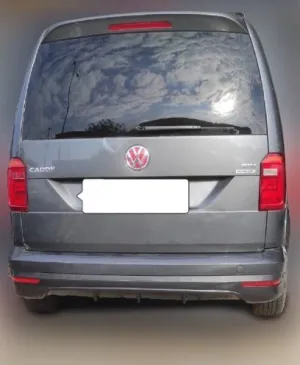 Volkswagen Caddy Uyumlu Arka Tampon Eki 2015-2020
