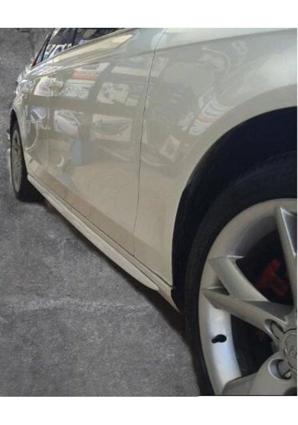 Audi A4 Uyumlu S-Line Yan Marşpiyel 2008-2016 Model Boyalı