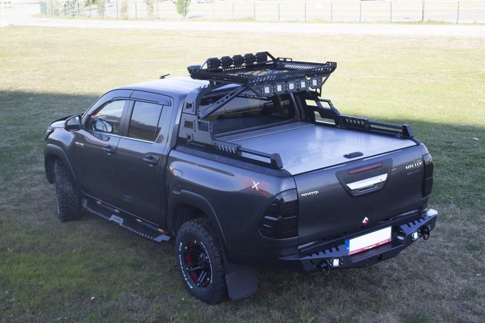 Toyota Revo Uyumlu Işıklı Yan Basamak AQM-S32