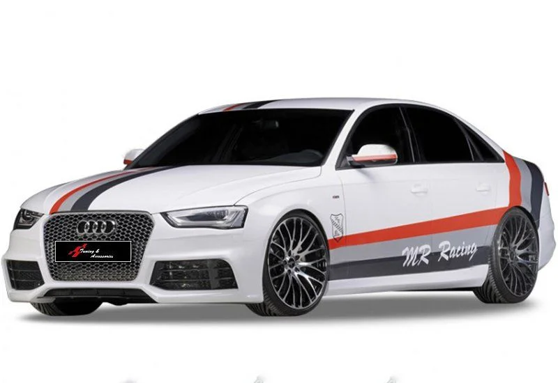 Audi A4 Uyumlu B8 20122015 - Rs4 Marşpiyel Sağ Sol Set