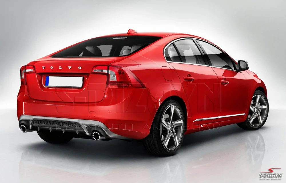 Volvo S Uyumlu 60 Sedan Kapı Koruma Çıtası Krom 2013 Üzeri