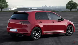 Vw Golf 7 Kapı Koruma Çıtası Krom 2013-2020