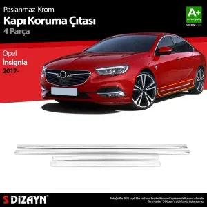 S-Dizayn Opel İnsignia Krom Kapı Koruma Çıtası 4 Prç. 2017-2022Not: &Ouml;n &Ccedil;ıta 100 cm Arka &Ccedil;ıta 60 cm
Krom + ABS Plastik Kapı Koruma &Ccedil;ıta