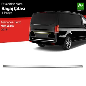 Mercedes Vito W447 Krom Bagaj Çıtası 2014-2020