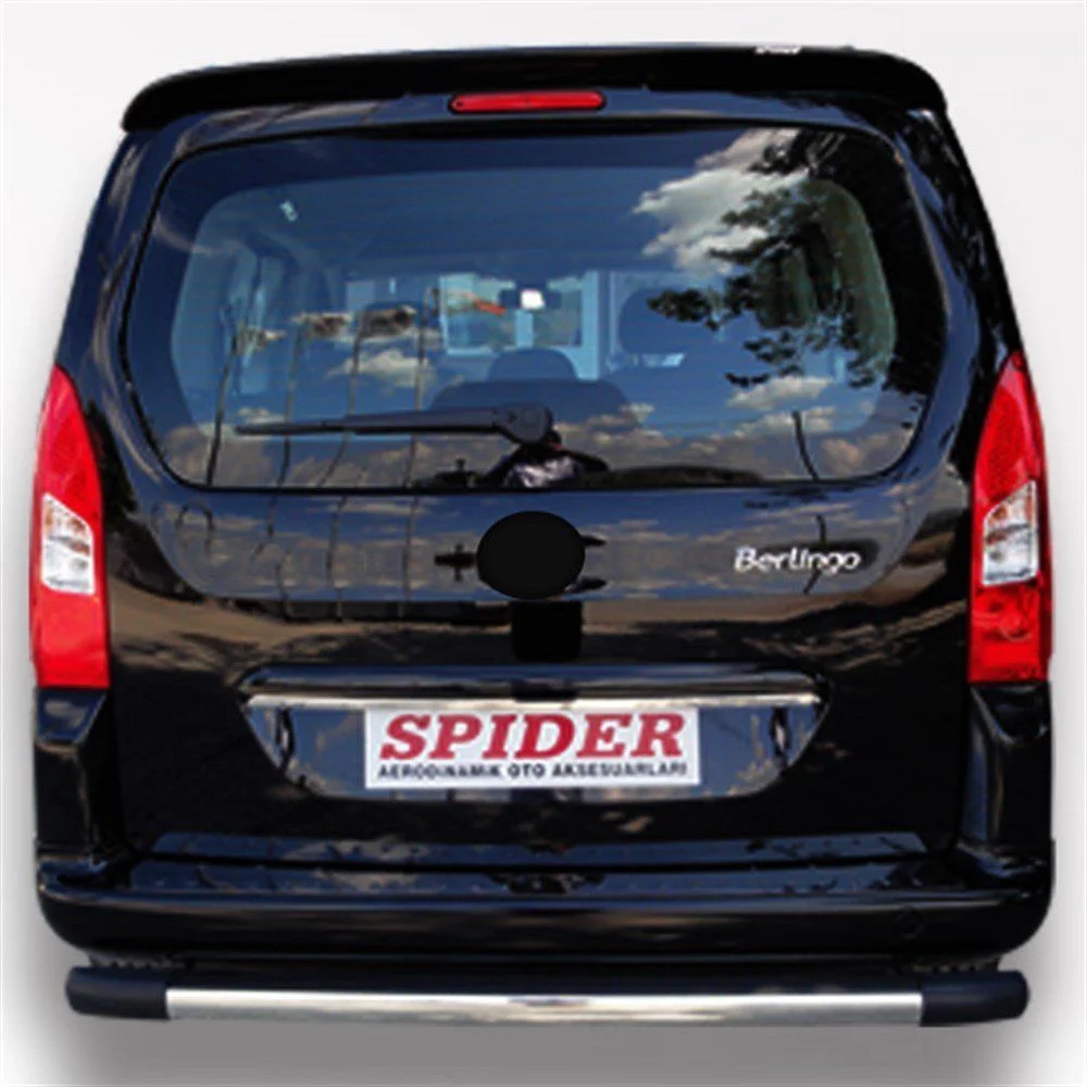 Citroen Berlingo Uyumlu 2 Arka Titan Alüminyum Koruma Siyah 2008 Ve Sonra