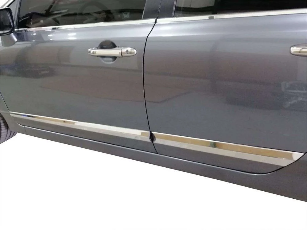 Honda Civic Uyumlu 8 Yan Kapı Çıtası 4 Parça Çelik 2006-2011