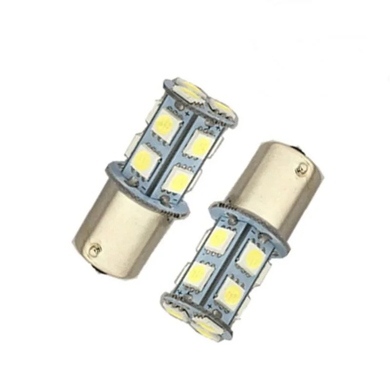 Tek Duy Düz Tırnak Led Ampul 13Smd 3W 12V Mavi / Laam696