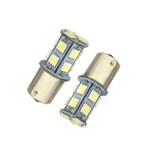 Tek Duy Düz Tırnak Led Ampul 13Smd 3W 12V Mavi̇ / Laam696