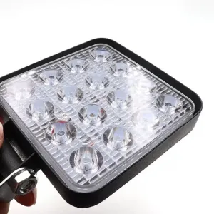 Kare 16 Led Beyaz Sis Lambası / Lass317 thumb 2