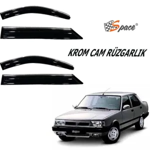 Krom Cam Rüzgarlığı 1.2Mm Tofaş -Doğan-Kartal-Şahin 4'Lü / Caru435 thumb 1