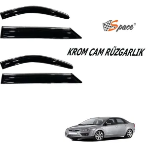 Krom Cam Rüzgarlığı 1.2Mm Ford Focus 2005 4'Lü / Caru446 thumb 1