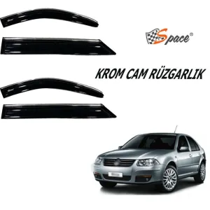 Krom Cam Rüzgarlığı 1.2Mm Volkswagen Bora 4'Lü / Caru439 thumb 1