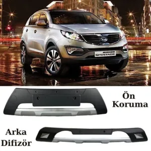 Kia Sportage 2004-2010 (KM) uyumlu Ön Koruma Ve Arka Difüzör / R 2010 / Datad1 modelleri DRS Tuning'de. Kaliteli malzeme, hızlı kargo ve güvenli alışverişle